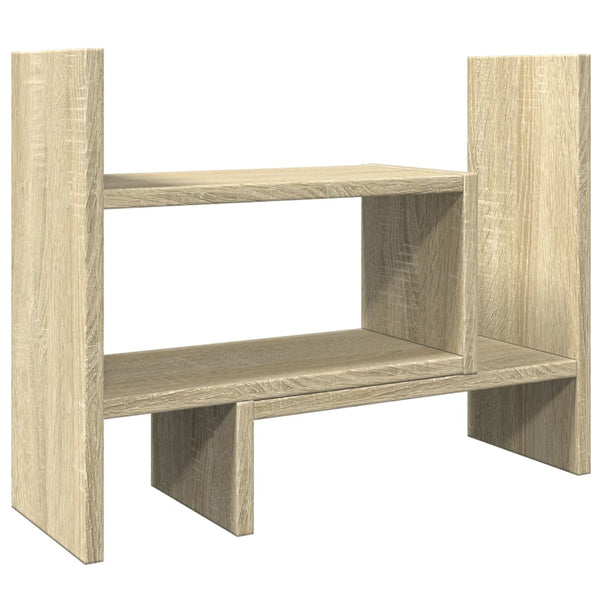 Bureau Organiser 38,5X17X39 Cm Bewerkt Hout Kleurig
