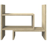 Bureau Organiser 38,5X17X39 Cm Bewerkt Hout Kleurig