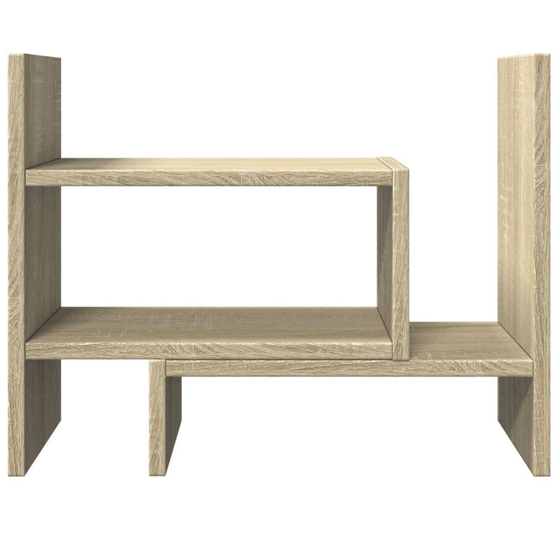 Bureau Organiser 38,5X17X39 Cm Bewerkt Hout Kleurig