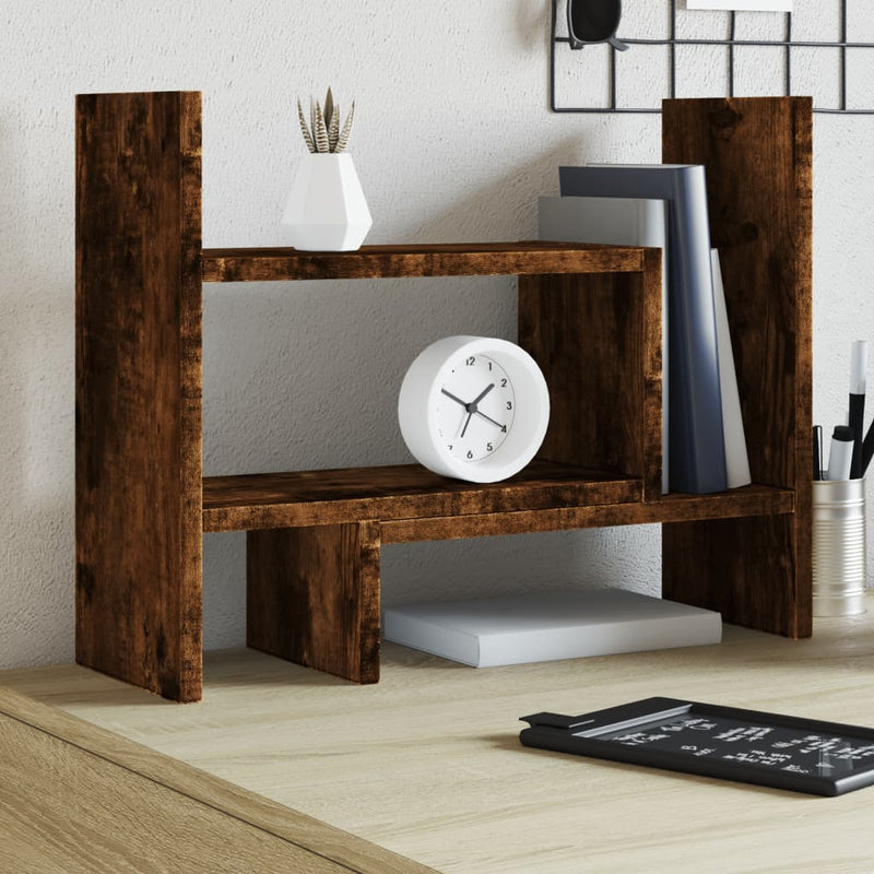 Bureau Organiser 38,5X17X39 Cm Bewerkt Hout Kleurig