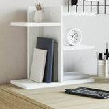 Bureau Organiser 42X21,5X42 Cm Bewerkt Hout Kleurig