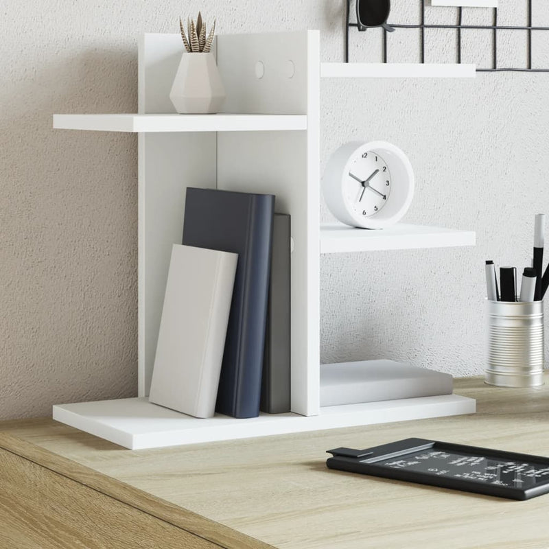 Bureau Organiser 42X21,5X42 Cm Bewerkt Hout Kleurig