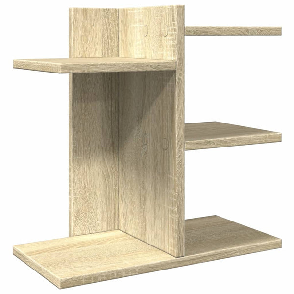 Bureau Organiser 42X21,5X42 Cm Bewerkt Hout Kleurig