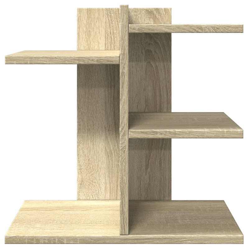 Bureau Organiser 42X21,5X42 Cm Bewerkt Hout Kleurig
