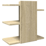 Bureau Organiser 42X21,5X42 Cm Bewerkt Hout Kleurig
