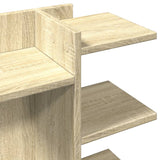 Bureau Organiser 42X21,5X42 Cm Bewerkt Hout Kleurig