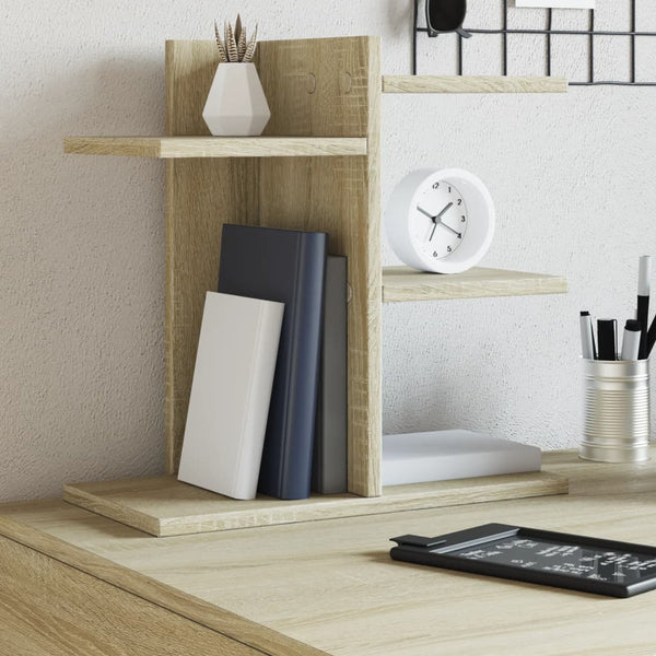 Bureau Organiser 42X21,5X42 Cm Bewerkt Hout Kleurig