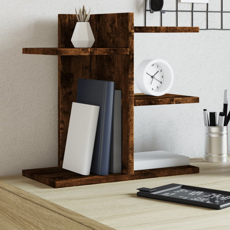 Bureau Organiser 42X21,5X42 Cm Bewerkt Hout Kleurig
