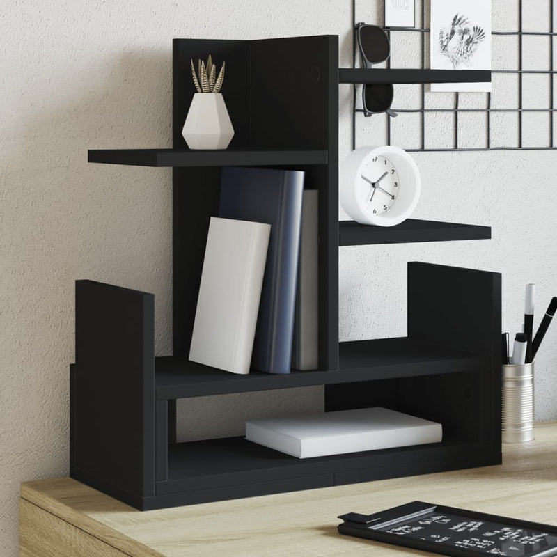 Bureau Organiser 49X20X52,5 Cm Bewerkt Hout Kleur