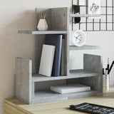 Bureau Organiser 49X20X52,5 Cm Bewerkt Hout Kleur