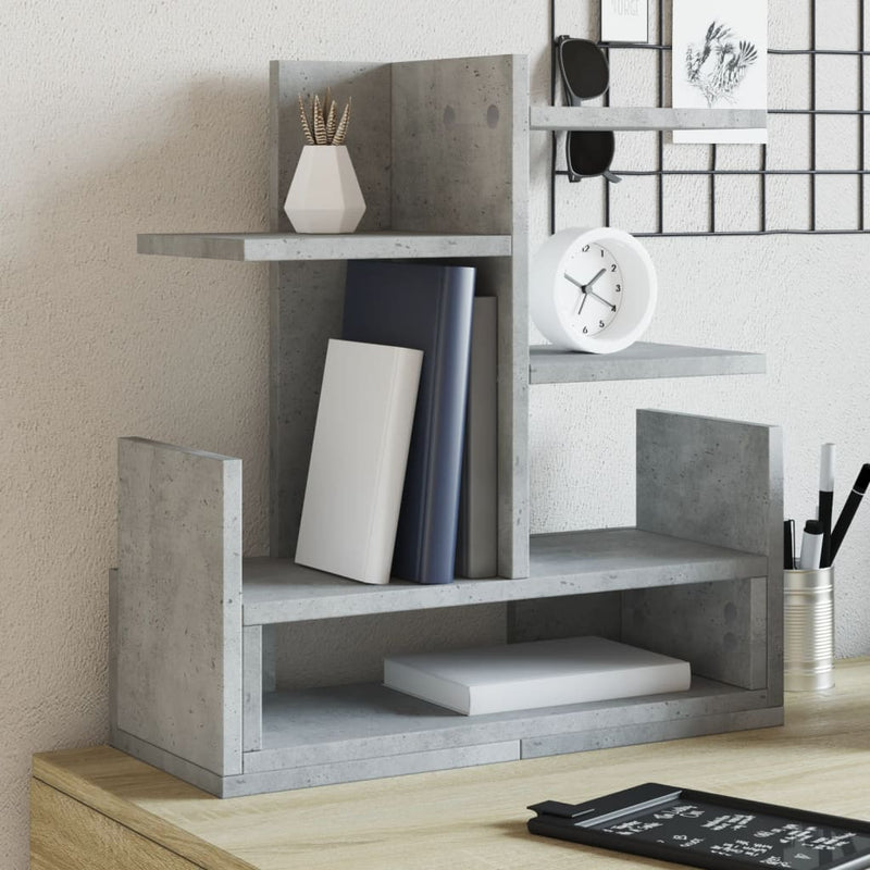 Bureau Organiser 49X20X52,5 Cm Bewerkt Hout Kleur