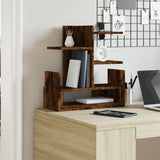 Bureau Organiser 49X20X52,5 Cm Bewerkt Hout Kleur