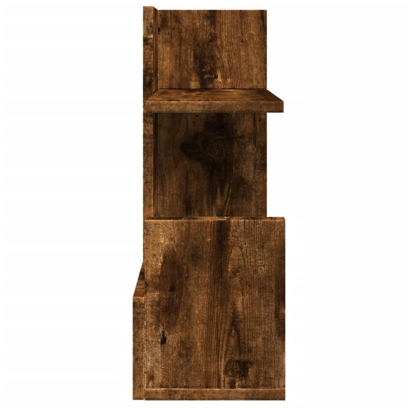 Bureau Organiser 49X20X52,5 Cm Bewerkt Hout Kleur