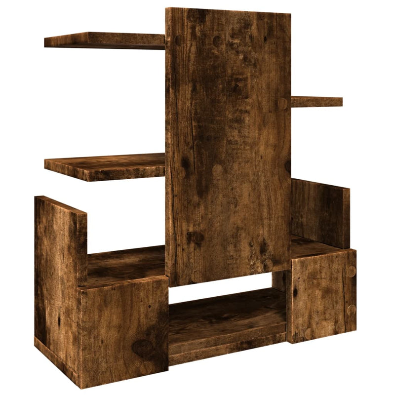 Bureau Organiser 49X20X52,5 Cm Bewerkt Hout Kleur