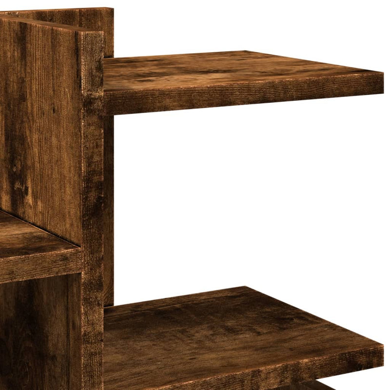 Bureau Organiser 49X20X52,5 Cm Bewerkt Hout Kleur