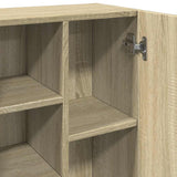 Wasmachinekast 64X25,5X190 Cm Sonoma Eikenkleurig