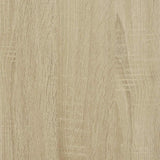Wasmachinekast 64X25,5X190 Cm Sonoma Eikenkleurig