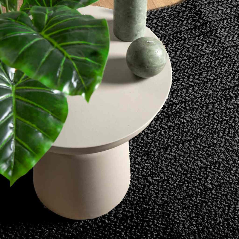 Vloerkleed Zizur Binnen En Buiten 160X230Cm Jute Look Antraciet