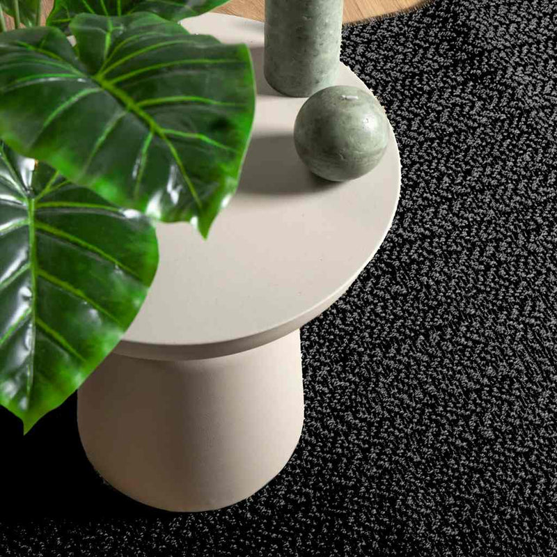 Vloerkleed Zizur Binnen En Buiten 160X230Cm Jute Look Antraciet