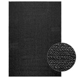 Vloerkleed Zizur Binnen En Buiten 160X230Cm Jute Look Antraciet