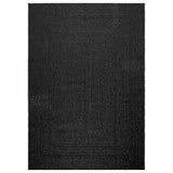 Vloerkleed Zizur Binnen En Buiten 160X230Cm Jute Look Antraciet