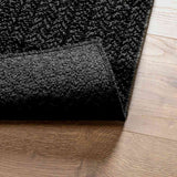Vloerkleed Zizur Binnen En Buiten 160X230Cm Jute Look Antraciet