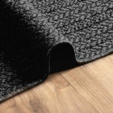 Vloerkleed Zizur Binnen En Buiten 160X230Cm Jute Look Antraciet