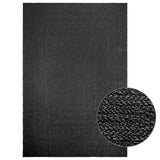 Vloerkleed Zizur Binnen En Buiten 160X230Cm Jute Look Antraciet