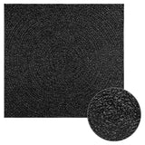 Vloerkleed Zizur Binnen En Buiten 160X230Cm Jute Look Antraciet