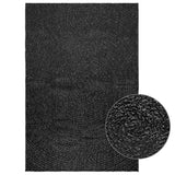 Vloerkleed Zizur Binnen En Buiten 160X230Cm Jute Look Antraciet