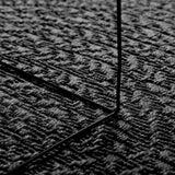 Vloerkleed Zizur Binnen En Buiten 160X230Cm Jute Look Antraciet