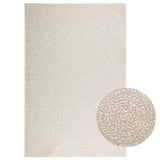 Vloerkleed Zizur Room Binnen En Buiten Jute Look Crème