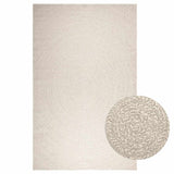 Vloerkleed Zizur Room Binnen En Buiten Jute Look Crème