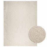 Vloerkleed Zizur Room Binnen En Buiten Jute Look Crème