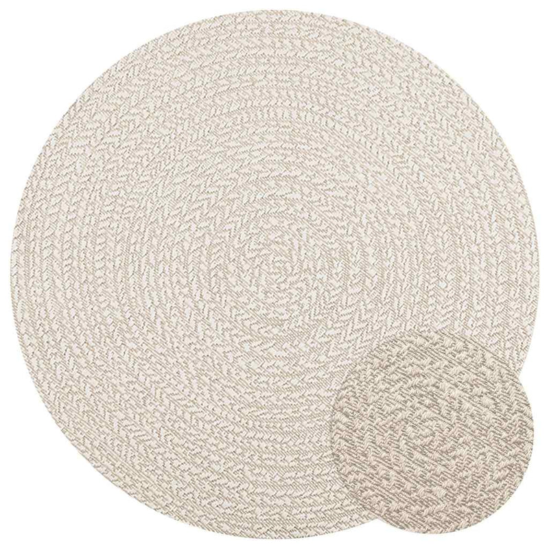 Vloerkleed Zizur Room Binnen En Buiten Jute Look Crème