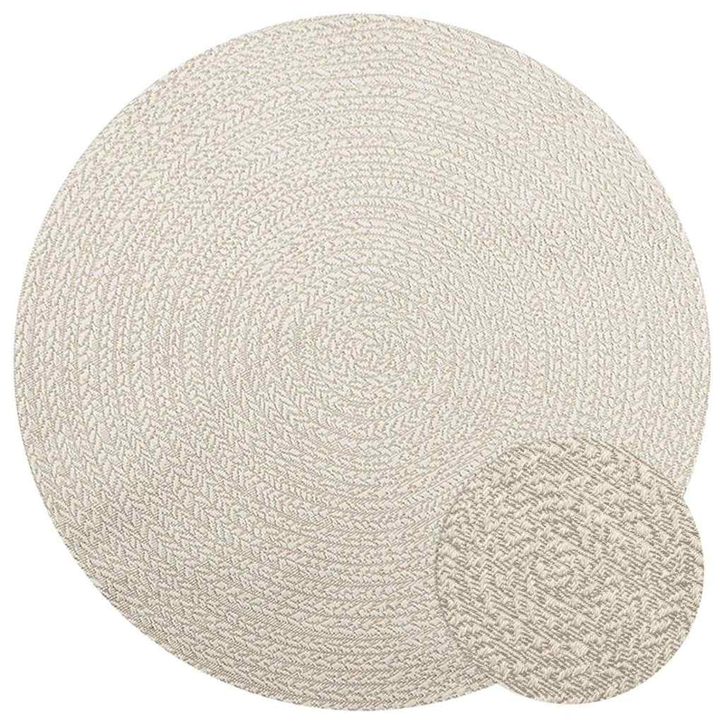 Vloerkleed Zizur Room Binnen En Buiten Jute Look Crème