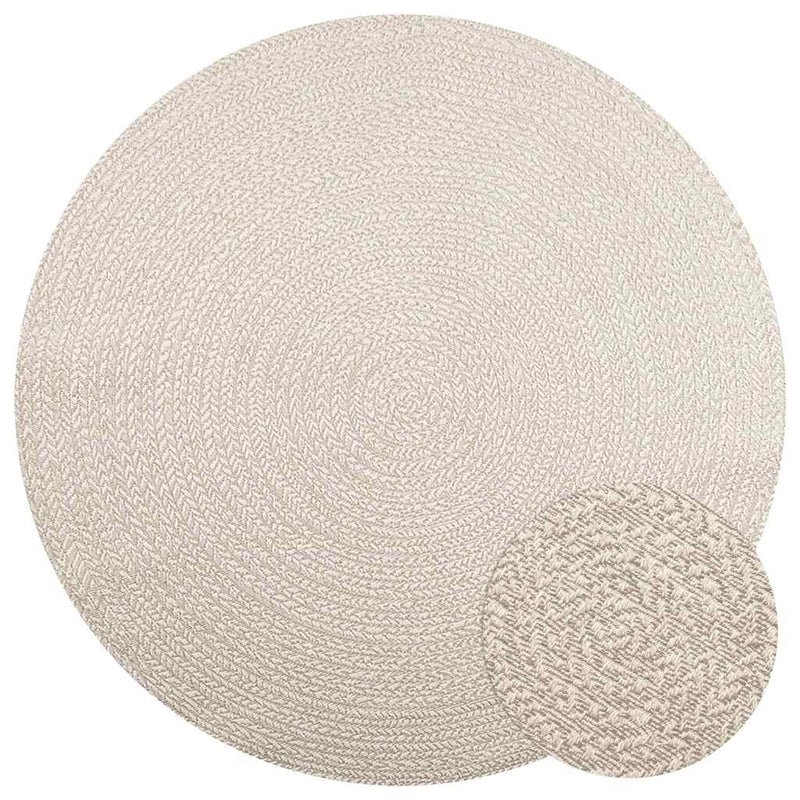 Vloerkleed Zizur Room Binnen En Buiten Jute Look Crème