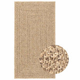 Vloerkleed Zizur Binnen En Buiten Jute Look Beige