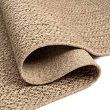Vloerkleed Zizur Beige Binnen En Buiten 240X340 Cm Jute Look