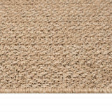 Vloerkleed Zizur Beige Binnen En Buiten 240X340 Cm Jute Look