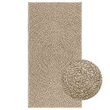 Vloerkleed Zizur Binnen En Buiten Jute Look Beige