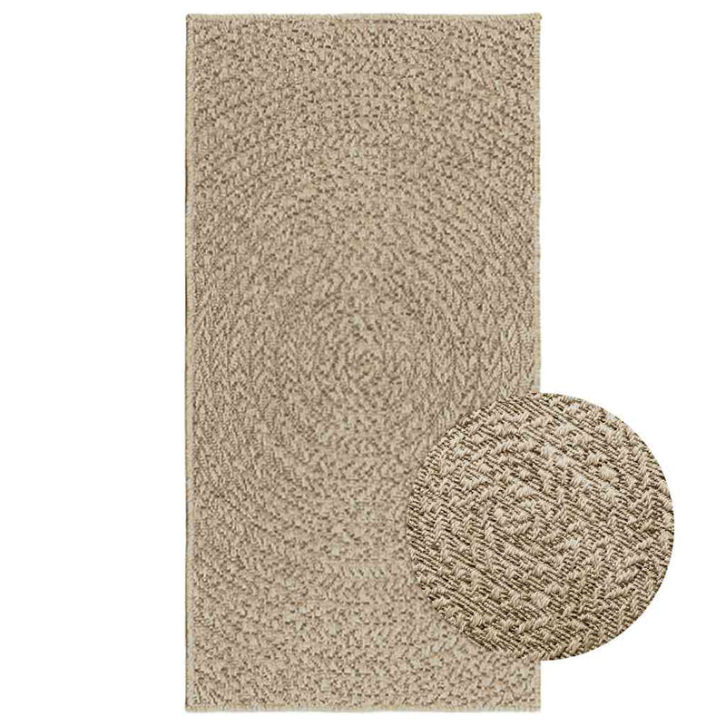 Vloerkleed Zizur Binnen En Buiten Jute Look Beige