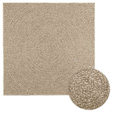 Vloerkleed Zizur Binnen En Buiten Jute Look Beige