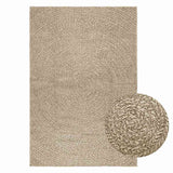 Vloerkleed Zizur Binnen En Buiten Jute Look Beige