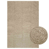 Vloerkleed Zizur Binnen En Buiten Jute Look Beige
