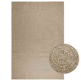 Vloerkleed Zizur Binnen En Buiten Jute Look Beige