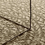 Vloerkleed Zizur Beige Binnen En Buiten 240X340 Cm Jute Look