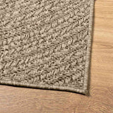 Vloerkleed Zizur Beige Binnen En Buiten 240X340 Cm Jute Look