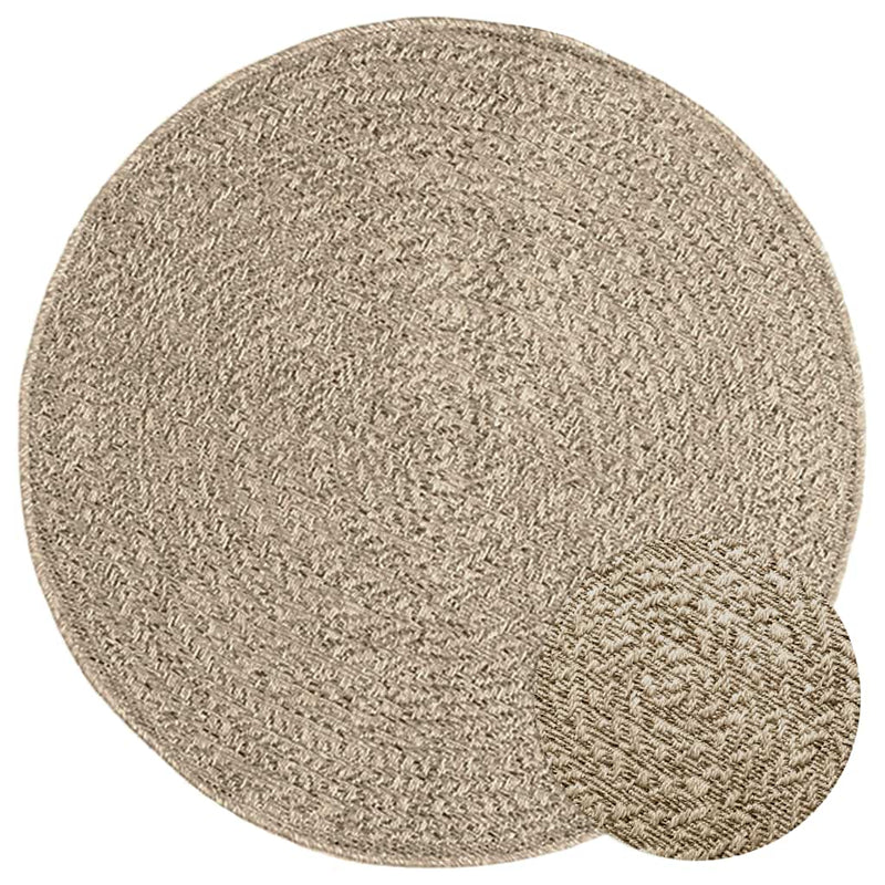 Vloerkleed Zizur Binnen En Buiten Jute Look Beige