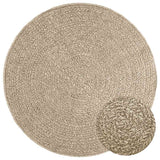 Vloerkleed Zizur Binnen En Buiten Jute Look Beige